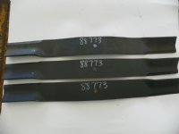 Bush Hog Finish Mower Blades 72"