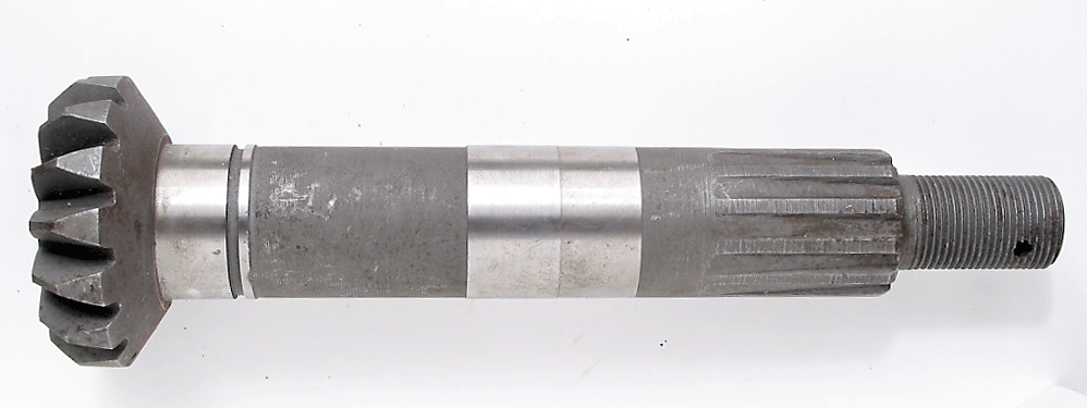 Output Shaft with Pinion, 15 Tooth