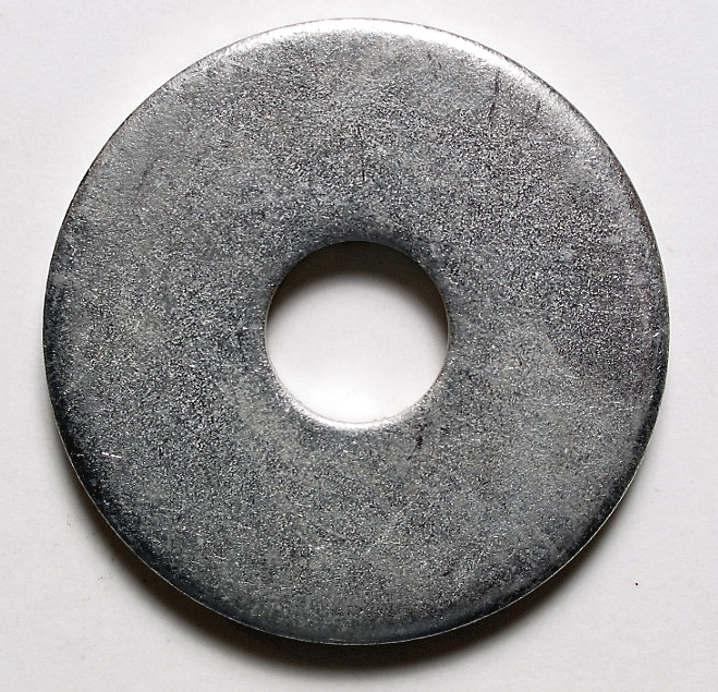 Flat Washer / Blade Mounting for finish mower blade mounting