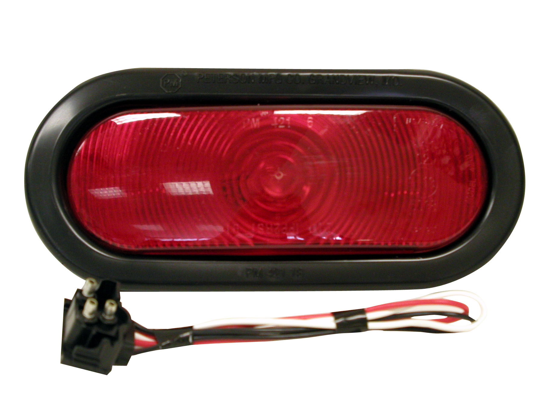 Tail Light Oblong, Sealed Beam; Stop, Turn,  & Tail with Rubber Grommet & Plug